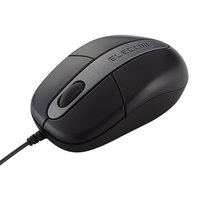 ELECOM M-M2P2BK PS/2タイプ ホイール付ボールマウス(ブラック) (M-M2P2BK)画像