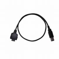 サン電子 FOMA/SB3G用充電機能付USB接続ケーブル (CS-14U)画像
