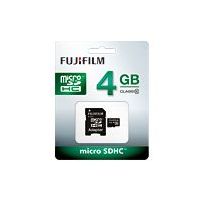 FUJIFILM MICRO SDHCカード CLASS10 4GB (MCSDHC-004G-C10)画像
