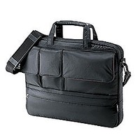 サンワサプライ 超軽量PCケース(13.3型ワイド) ブラック BAG-F2BK (BAG-F2BK)画像