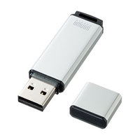サンワサプライ USB2.0 メモリ 8GB UFD-2AT8GSV (UFD-2AT8GSV)画像