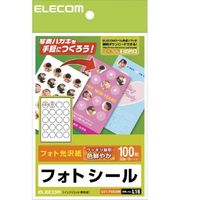 ELECOM フォトシール(ハガキ用)20面×5 EDT-PSK20R (EDT-PSK20R)画像