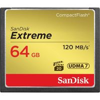 サンディスク エクストリームコンパクトフラッシュ64GB SDCFXSB-064G-J61 (SDCFXSB-064G-J61)画像