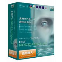 キヤノンITソリューションズ ESET NOD32アンチウイルス V4.0  追加購入 (CITS-ND04-002)画像