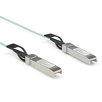 StarTech SFP+アクティブ光ケーブル 2 m Dell EMC製AOC-SFP-10G-2M互換AOCケーブル (AOCSFP10G2ME)画像