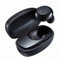 サンワサプライ MM-BTMH52BK 超小型Bluetooth片耳ヘッドセット(充電ケース付き) (MM-BTMH52BK)画像