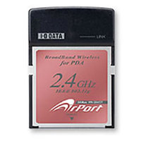 I.O DATA WN-G54/CF IEEE802.11g/b対応 無線LANアダプター(CF+ Type I) (WN-G54/CF)画像