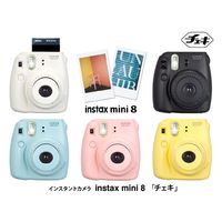 FUJIFILM INSTAX mini 8 ブラック N (INS MINI 8 BLACK N)画像