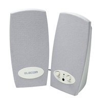 ELECOM 5.2W高音質スピーカ(ホワイト) MS-87WH (MS-87WH)画像