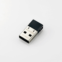 ELECOM Bluetooth/PC用USBアダプタ/小型/Ver4.0/Class1/forWin10/ブラック (LBT-UAN05C1)画像