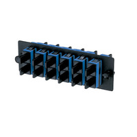 PANDUIT 2連SCアダプタ(12心、デュプレックスSC2個実装)(シングル及びマルチ用) (FAP6WBUDSC)画像