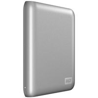 Western Digital My Passport SE for Mac 1TB/USB 2.0/ポータブル外付けハードディスクドライブ/シルバー (WDBABW0010BSL-JESN)画像
