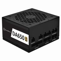 SILVERSTONE DA650 Gold 80PLUS Gold/650WフルモジュラーATX電源 (SST-DA650-G)画像