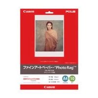 CANON FA-PR1A4 ファインアートペーパー・フォトラグ A4 10枚 (0587B004)画像
