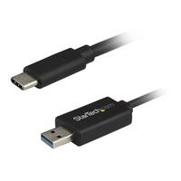 StarTech USB-C – USB-A データリンクケーブル Mac/ Windows対応USBデータ転送ケーブル USB 3.0準拠 (USBC3LINK)画像