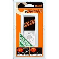 レイ・アウト 4th iPod nano用クリスタルジャケット RT-N4C3/C (RT-N4C3/C)画像