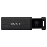 SONY USB3.0対応 ノックスライド式高速(200MB/s)USBメモリー 16GB ブラック キャップレス (USM16GQX B)画像