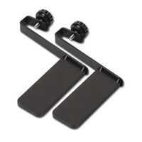 APC 750mm Wide Pertition Brackets AR8177BLK (AR8177BLK)画像