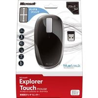 Microsoft Explorer Touch mouse ブラック (U5K-00021)画像