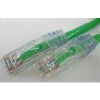 エイム電子 Cat6ケーブル ストレート 単線 緑 10m (C6S-SO-GN-10)画像