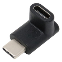 ainex USB3.1Gen2変換アダプタ Cメス – Cオス 縦L型 U32CC-UFAD (U32CC-UFAD)画像