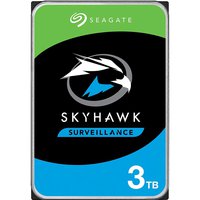 SEAGATE Skyhawk 3.5inch SATA 6GB/s 3TB 5400RPM 256MB 512E (ST3000VX015)画像