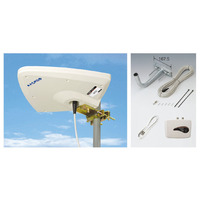 マスプロ電工 簡易型 UHFアンテナ(UHF自動利得調整機能付オートブースタ内蔵) (UDC2AG-SET)画像