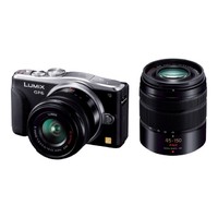 パナソニック <LUMIX>デジタル一眼カメラ/ダブルレンズキット (DMC-GF6W-K)画像
