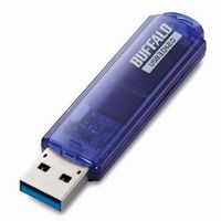 BUFFALO USB3.0対応 USBメモリー スタンダードモデル 32GB ブルー (RUF3-C32GA-BL)画像
