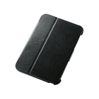 ELECOM REGZA Tablet AT3S0用 レザーケース/ブラック (TB-TOAT3S0PLFBK)画像