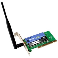 Linksys WMP54GS-JP　スピードブースター5４M 無線LAN PCIアダプター (WMP54GS-JP)画像