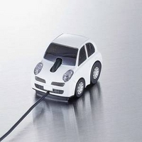 ELECOM チョロQマウス　ホワイト (M-CHORO1WH)画像