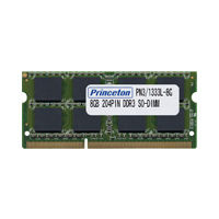 PRINCETON DOS/V ノート用メモリ 8GB PC3L-10600 204pin DDR3L-1333 SO-DIMM (PDN3/1333L-8G)画像