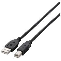 USB2.0ケーブル/A-Bタイプ/ノーマル/5m/ブラック画像