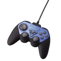 ELECOM JC-U2312FBU 12ボタンゲームパッド(ブルー) (JC-U2312FBU)画像