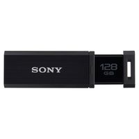 USB3.0対応 ノックスライド式USBメモリー 128GB ブラック画像