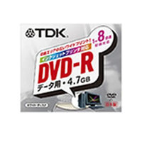 TDK DVD-R47PWX50PK 4.7GB ホワイトディスクDVD-R/ポットケース入り50枚 (DVD-R47PWX50PK)画像