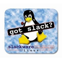 Slackware Linux Inc. Slackware Penguin Mouse Pad (Slackware Penguin Mouse Pad)画像