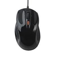 シグマA・P・Oシステム Mサイズレーザー式5ボタン1チルトホイールマウス（オニキスブラック） (SLATM01BK)画像
