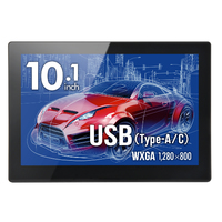 Century 10.1インチマルチタッチ対応 USBモニター[USB3.2 Gen1] plus one Touch USB (LCD-10000UT3)画像