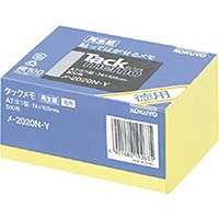 コクヨ メ-2020N-Y タックメモ徳用ノートタイプ74X105mm500枚黄 (2020N-Y)画像