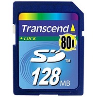 Transcend TS128MSD80 80倍速SDカード 128MB (TS128MSD80)画像