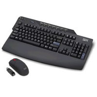 LENOVO エンハンスド・パフォーマンス・ワイヤレスUSBキーボード&マウス英語 (73P4067)画像