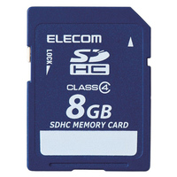 ELECOM データ復旧サービス付き SDHCメモリカード/Class4/8GB (MF-FSDH08GC4R)画像