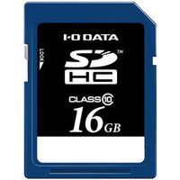 I.O DATA Class 10対応 SDHCメモリーカード 16GB (SDH-T16GR)画像