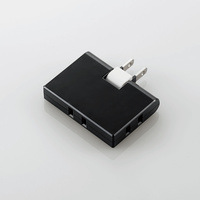 ELECOM コーナータップ/3個口/ブラック T-TR03-2300BK (T-TR03-2300BK)画像