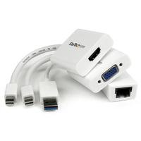 StarTech Macbook Air対応VGA/HDMI/LANアダプタ MACAMDPGBK (MACAMDPGBK)画像