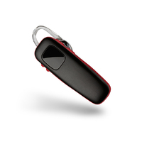 【ぷらっとオンライン】日本プラントロニクス Bluetooth ワイヤレスヘッドセット M70 Black-Red (M70-BR)｜通販