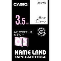 CASIO XR-3WE ネームランド用テープ (XR-3WE)画像