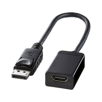 DisplayPort-HDMI変換アダプタ 0.2m ブラック AD-DPHD02画像